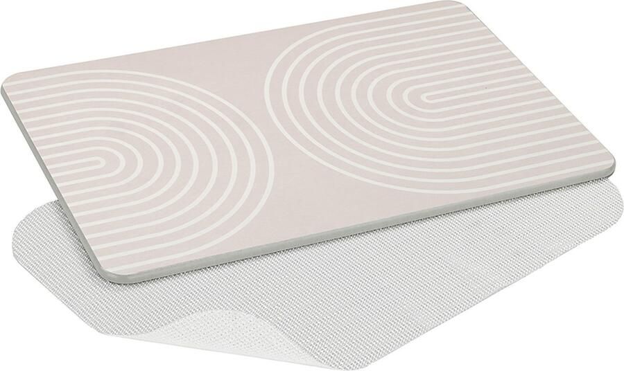 Wenko Badmat Model Nazca antislip sterk waterabsorberend van kiezelgur (1 stuk) - Foto 8