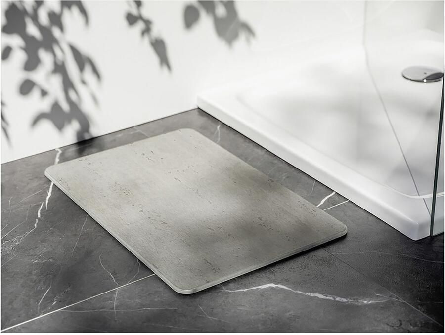 Wenko Badmat Model Puna antislip sterk waterabsorberend van kiezelgur (1 stuk) - Foto 3