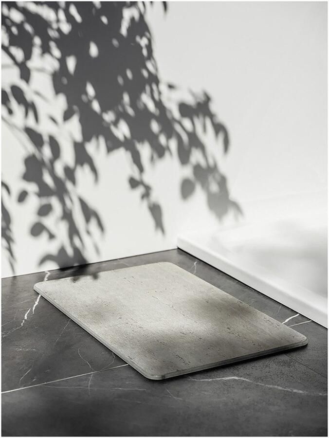 Wenko Badmat Model Puna antislip sterk waterabsorberend van kiezelgur (1 stuk) - Foto 7