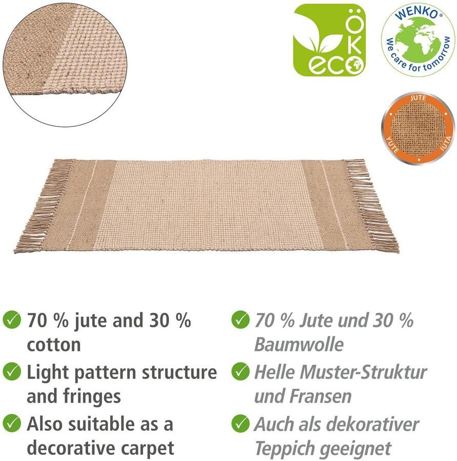 Wenko Badmat Pica BxL: 50 x 80 cm (1 stuk) - Foto 2