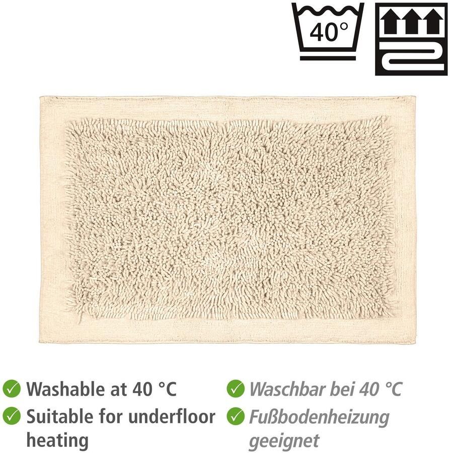 Wenko Badmat Sidyma BxL: 60 x 90 cm (1 stuk) - Foto 2