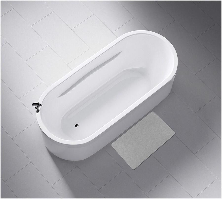 Wenko Badmat waterabsorberend antislip onderkant polyester oppervlak (1 stuk) - Foto 3