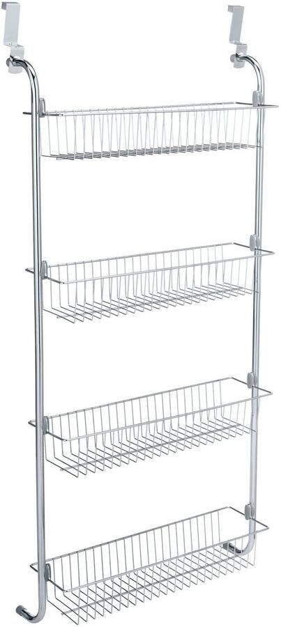 Wenko Deurrekje XL om op te hangen aan deuren metalen hangplank met 4 manden - Foto 12