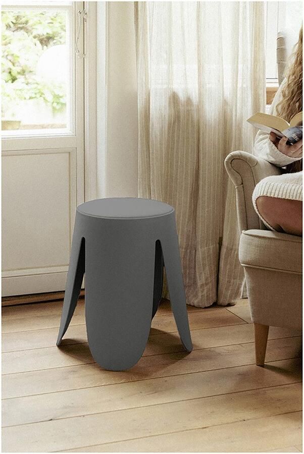 Wenko Douche en badkrukjes Modell Comiso Universele kruk belastbaar tot 180 kg met antislip voeten - Foto 7