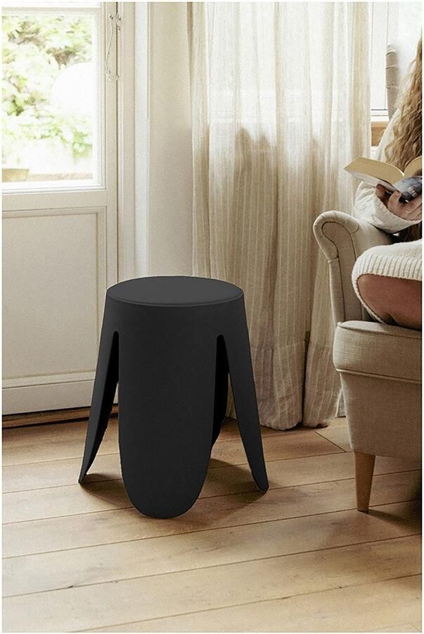 Wenko Douche en badkrukjes Modell Comiso Universele kruk belastbaar tot 180 kg met antislip voeten - Foto 5