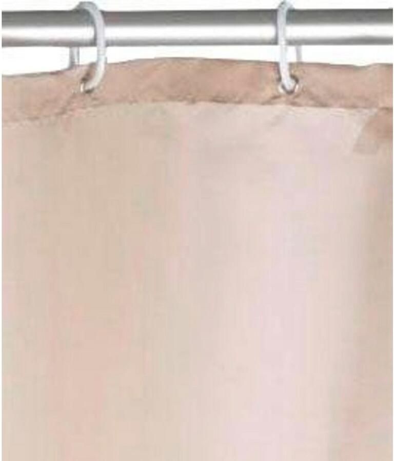 Wenko Douchegordijn Uni-beige Hoogte 200 cm polyester. Wasbaar - Foto 5