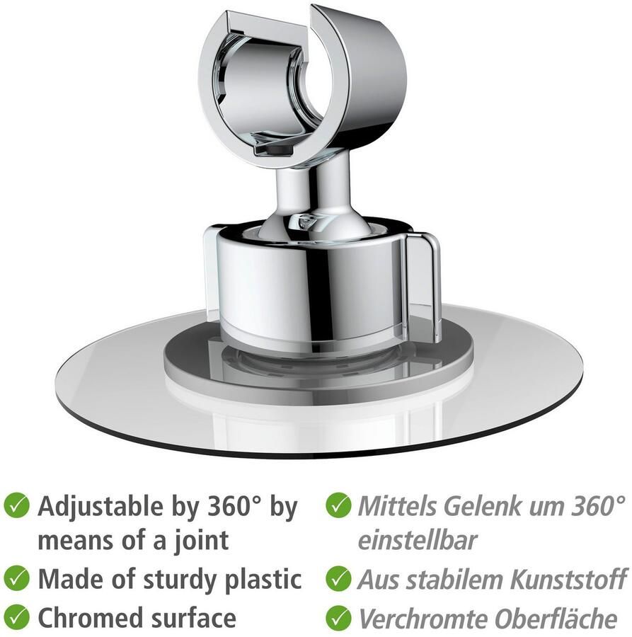 Wenko Douchehouder 360° Chroom