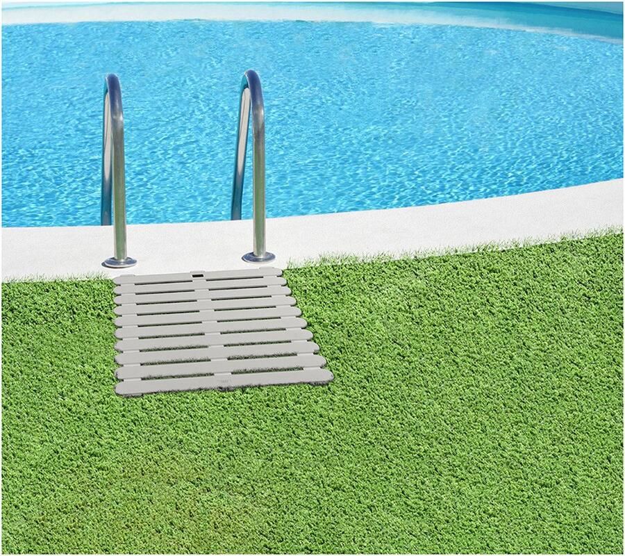 Wenko Douchemat Modell Indoor & Outdoor Douchetapijt van stevig kunststof antislip onderzijde (1 stuk) - Foto 2