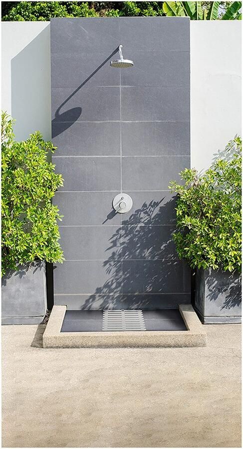 Wenko Douchemat Modell Indoor & Outdoor Douchetapijt van stevig kunststof antislip onderzijde (1 stuk) - Foto 5