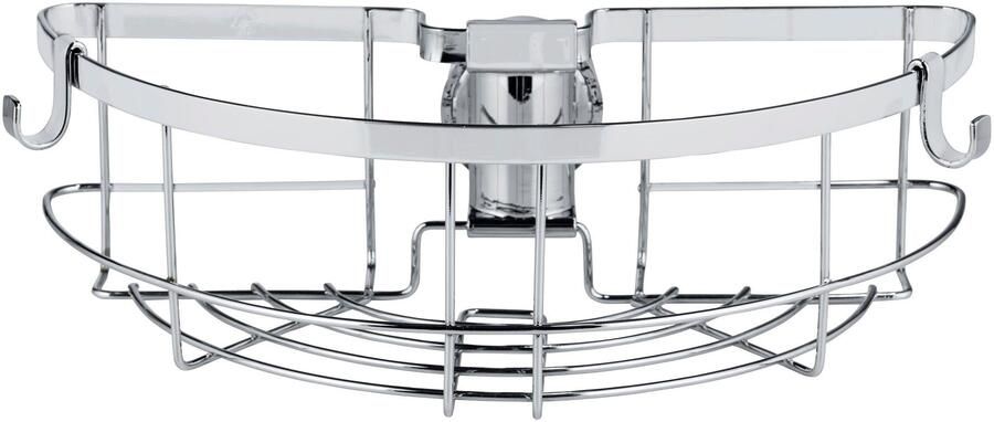 Wenko Doucherekje Douchstangencaddy Floresta rond Bevestiging zonder boren en schroeven - Foto 8