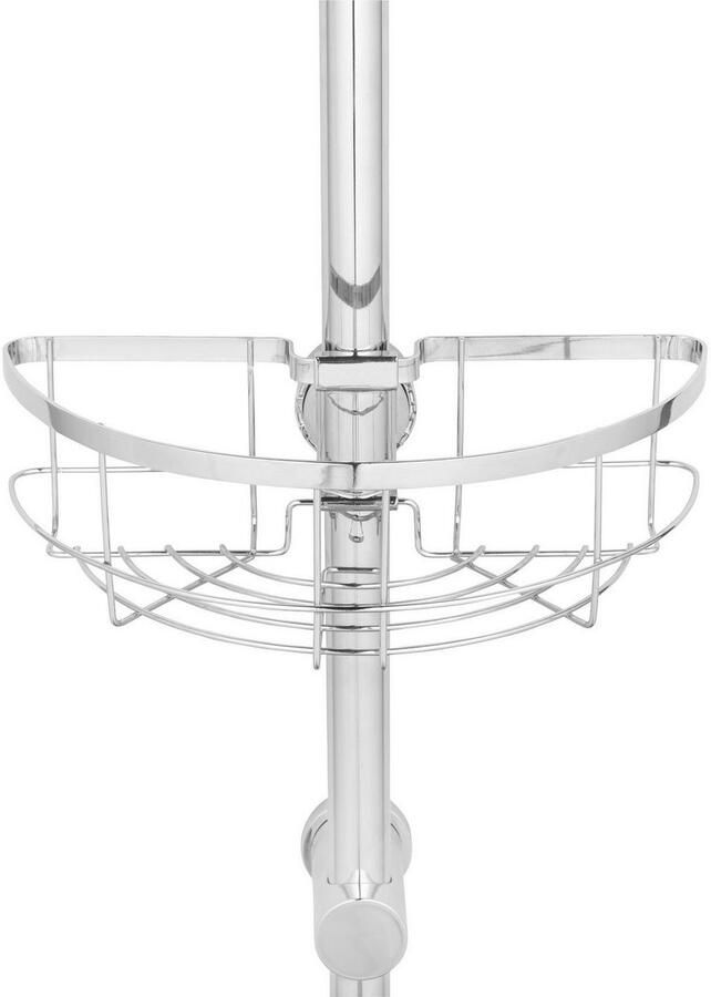 Wenko Doucherekje Douchstangencaddy Floresta rond Bevestiging zonder boren en schroeven - Foto 5