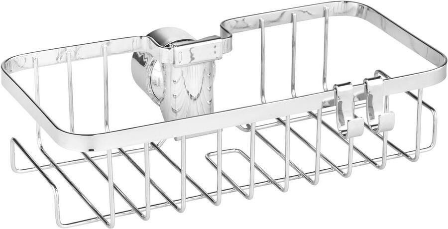 Wenko Doucherekje Douchstangencaddy Floresta vierkant Bevestiging zonder boren en schroeven - Foto 6