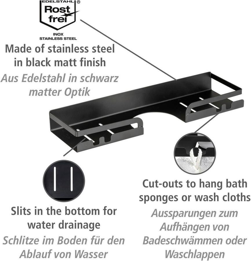 Wenko Doucherekje Turbo-Loc douchstangencaddy Altarella S - Foto 2