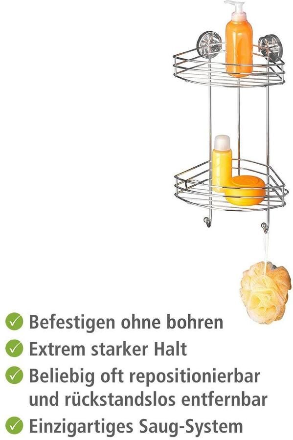 Home24 Hoekdoucherek Boro Vacuum Loc WENKO - Foto 7