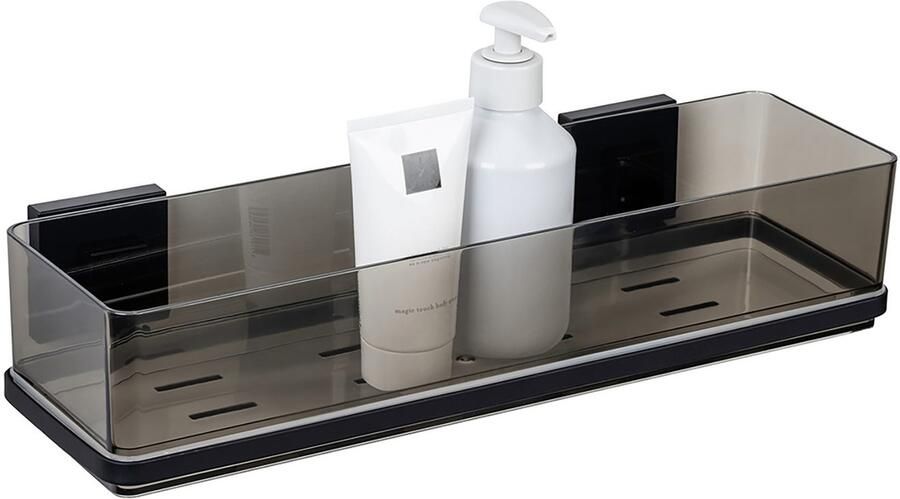 Wenko Doucherekje Vacuum-Loc model Quadro van kunststof roestvrij staal-bevestiging zonder boren - Foto 5