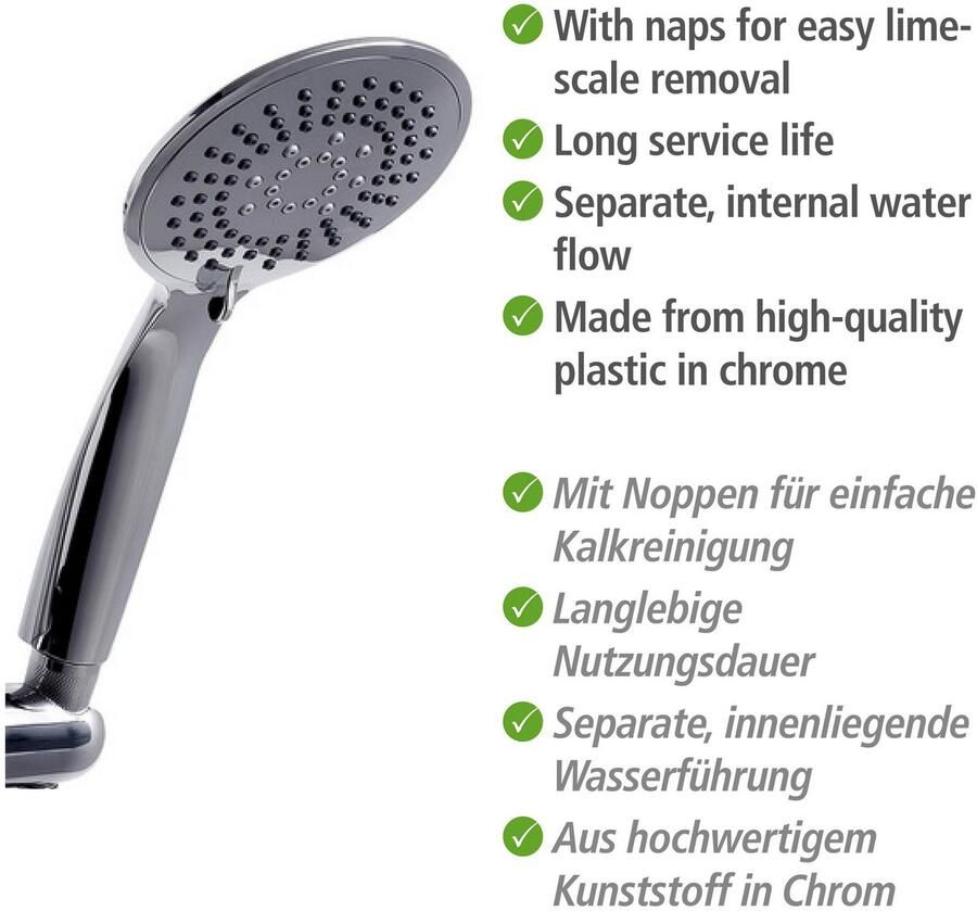 Wenko Douchestang-set Young Chroom lengte stang: 66 cm - Foto 4