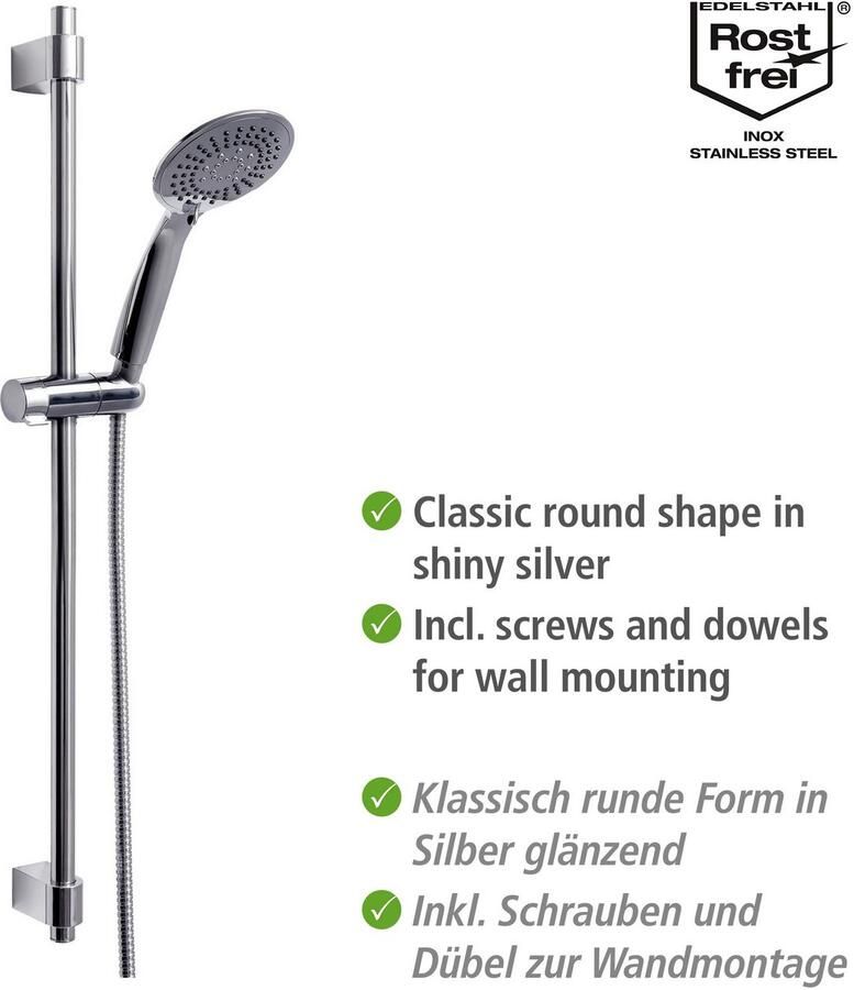 Wenko Douchestang-set Young Chroom lengte stang: 66 cm - Foto 5