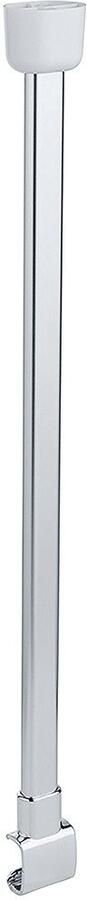 Wenko Douchestangen-plafondhouder Model Era Plafondsteun van aluminium voor hoekrail Era 57 cm - Foto 5