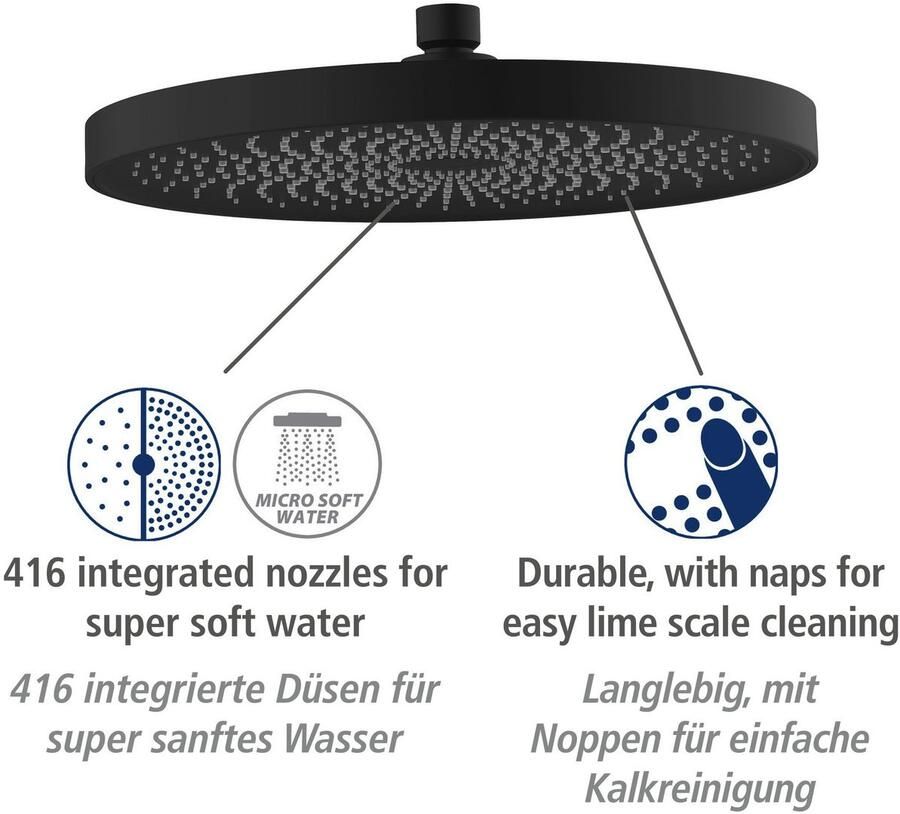 Wenko Douchesysteem Softwater eenvoudige aansluiting op bestaande kraan of wandbocht - Foto 11