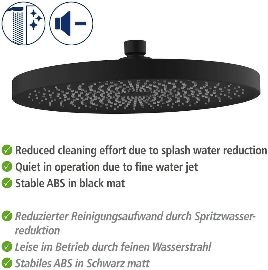 Wenko Douchesysteem Softwater eenvoudige aansluiting op bestaande kraan of wandbocht