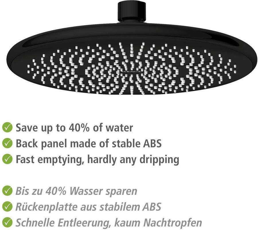 Wenko Douchesysteem Watersaving eenvoudige aansluiting op bestaande kraan of wandbocht - Foto 14