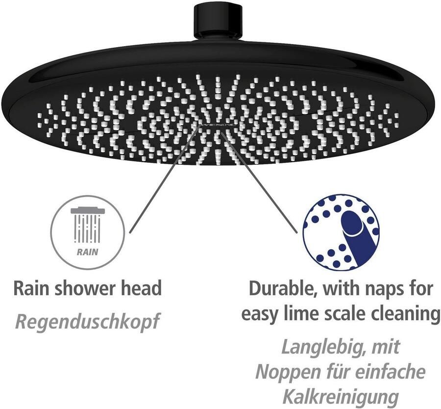 Wenko Douchesysteem Watersaving eenvoudige aansluiting op bestaande kraan of wandbocht - Foto 13
