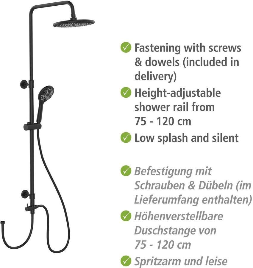 Wenko Douchesysteem Watersaving eenvoudige aansluiting op bestaande kraan of wandbocht - Foto 11
