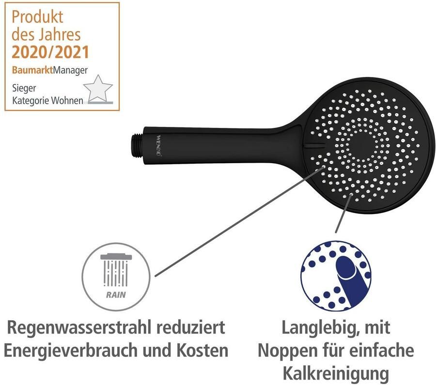 Wenko Douchesysteem Watersaving eenvoudige aansluiting op bestaande kraan of wandbocht - Foto 16