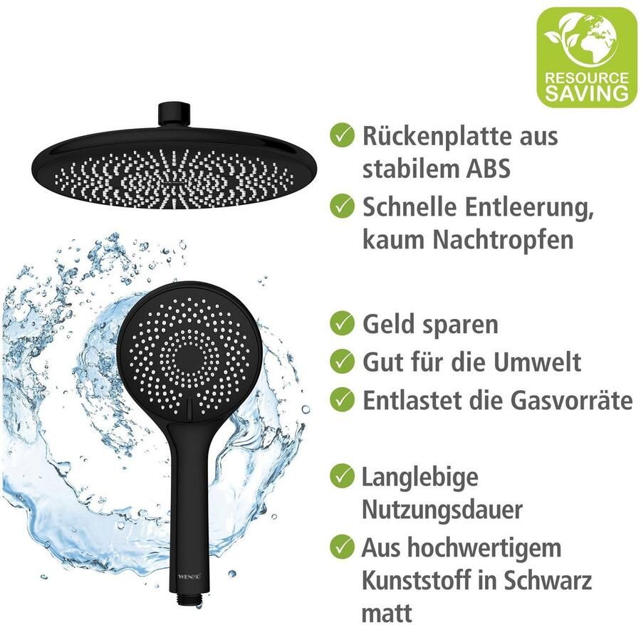 Wenko Douchesysteem Watersaving eenvoudige aansluiting op bestaande kraan of wandbocht - Foto 7