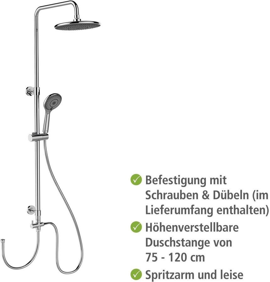 Wenko Douchesysteem Watersaving eenvoudige aansluiting op bestaande kraan of wandbocht - Foto 6