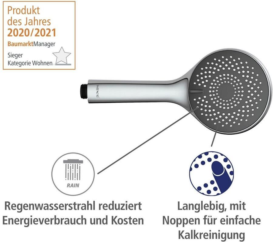 Wenko Douchesysteem Watersaving eenvoudige aansluiting op bestaande kraan of wandbocht - Foto 8