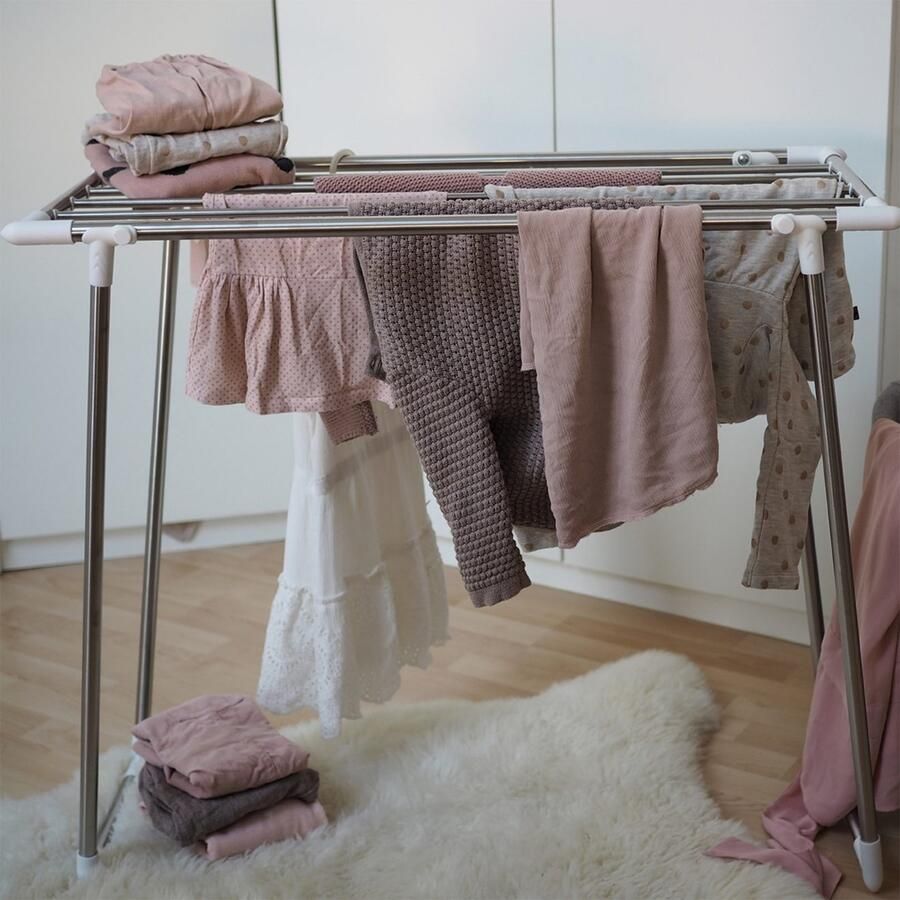 Wenko Droogrek Professional single smal wasrek 5 50 m drooglengte voor balkon & badkuip - Foto 2