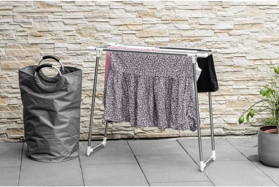 Wenko Droogrek Professional single smal wasrek 5 50 m drooglengte voor balkon & badkuip - Foto 7