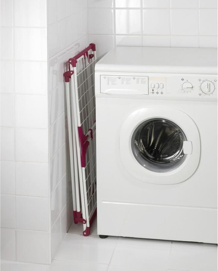 Wenko Droogrek Model Summer Dry Vleugel droogrek 20 m drooglengte met kledinghanger voorziening - Foto 7