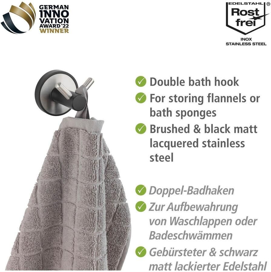 Wenko Dubbele haak UV-Loc Udine