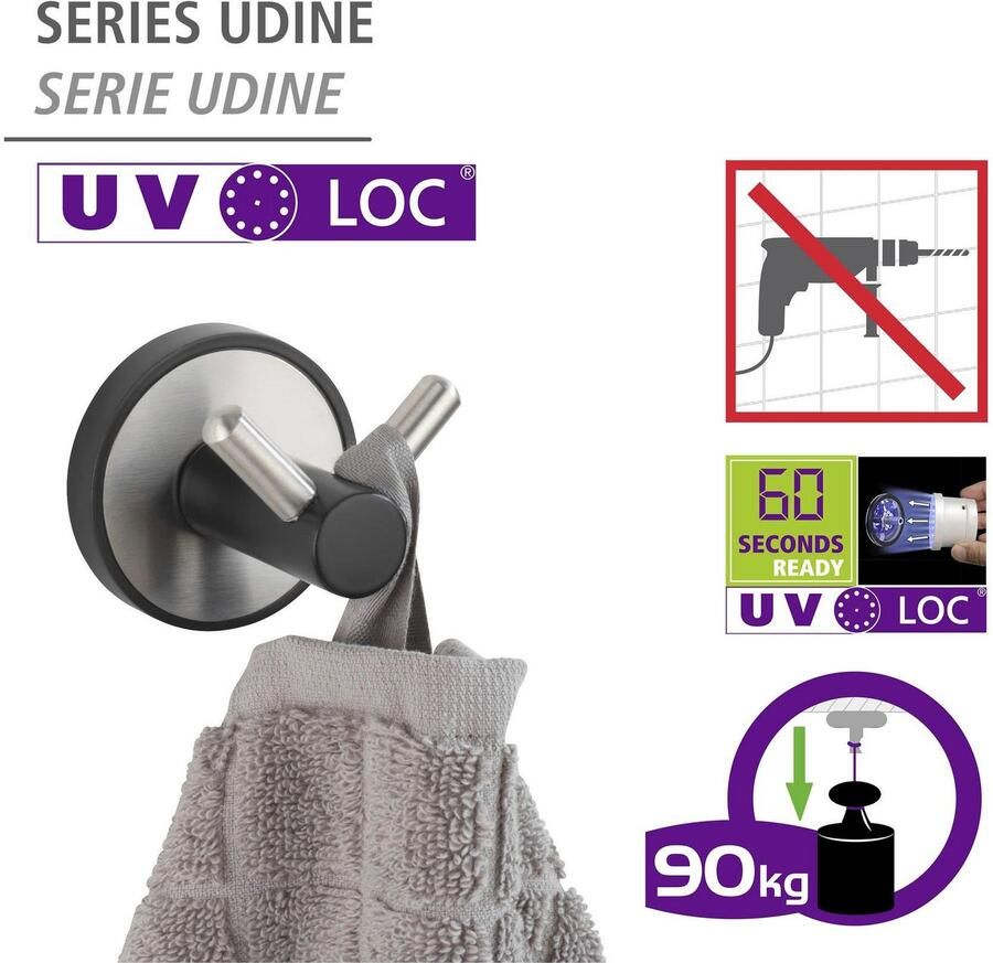 Wenko Dubbele haak UV-Loc Udine - Foto 4