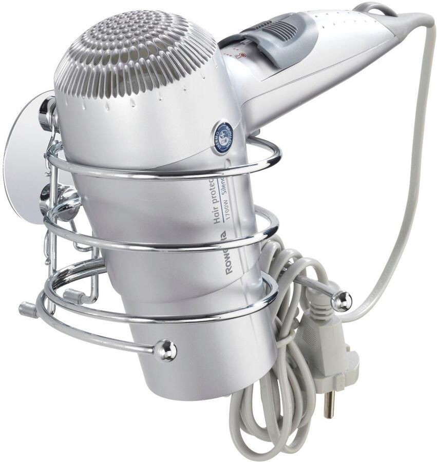 Wenko Haardrogerhouder Turbo-Loc bevestigen zonder boren (1 stuk) - Foto 6