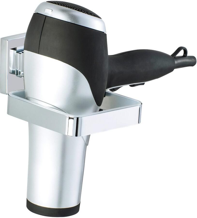 Wenko Haardrogerhouder Vacuum-Loc Quadro Bevestiging met zuignap - Foto 3