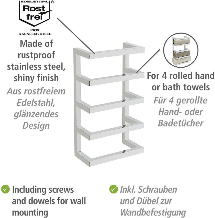 Wenko Handdoekenrek Fondiro