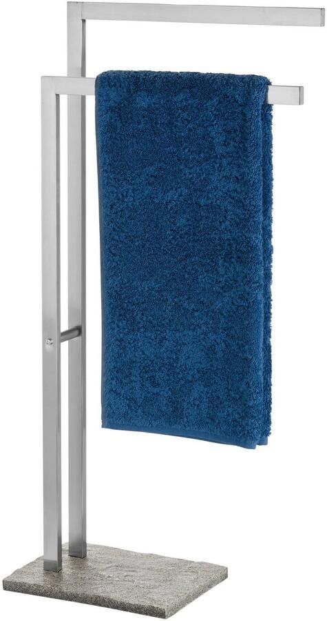 Wenko Handdoekenrek Graniet Staande kapstok edelstaal roestvrij - Foto 4