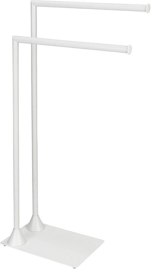 Wenko Handdoekenrek Model Hella van staal met 2 stangen voor handdoeken en kleding - Foto 4