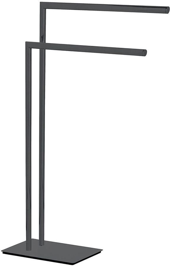 Wenko Handdoekenrek Model Recco van gelakt staal 2 handdoekstangen zware bodemplaat - Foto 7