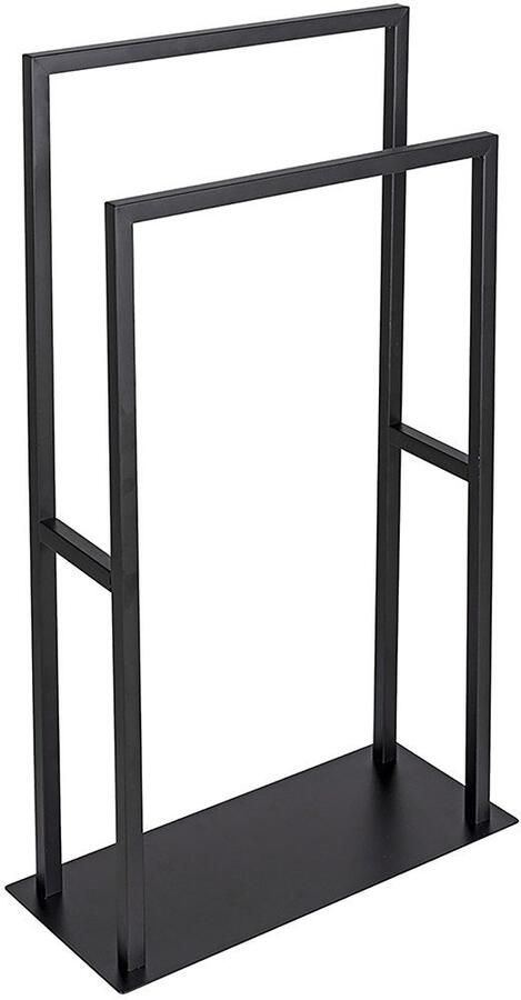 Wenko Handdoekenrek Model Rivaltana vrijstaand voor handdoeken en kleding roestvrij staal industriële stijl - Foto 2