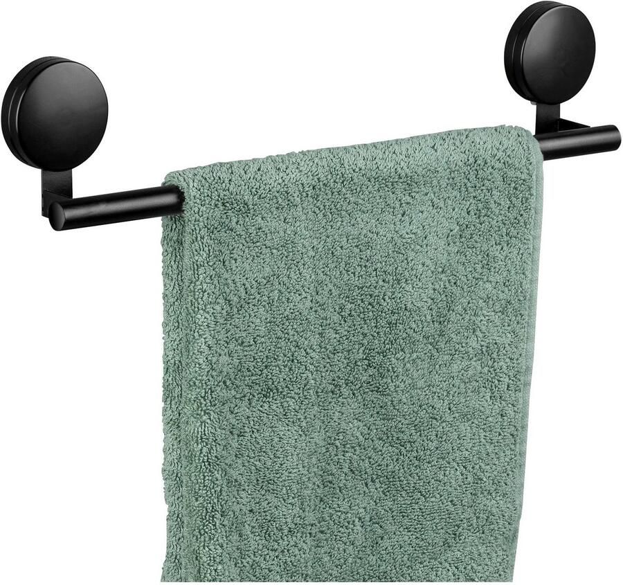 Wenko Handdoekhouder Pavia Bxdxh: 41 5x5x9 cm bevestigen zonder boren
