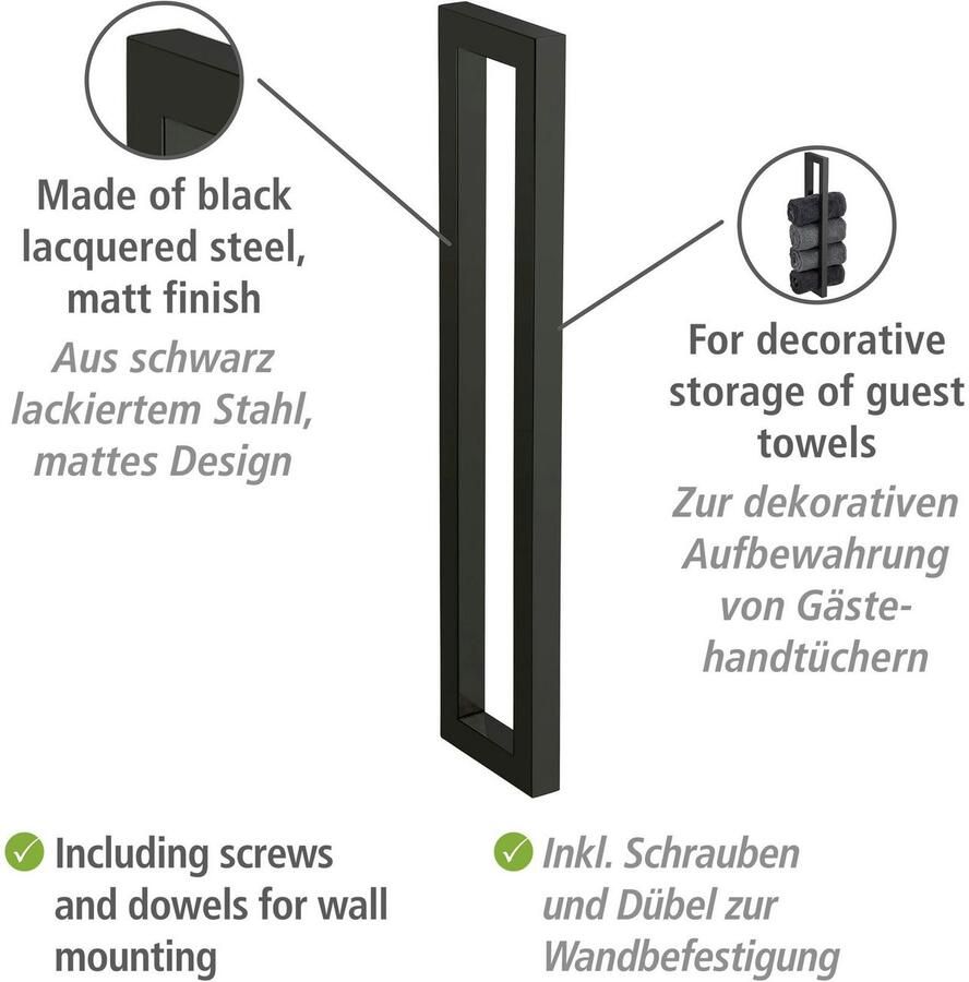 Wenko Handdoekhouder Reitani