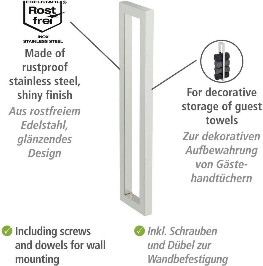 Wenko Handdoekhouder Reitani