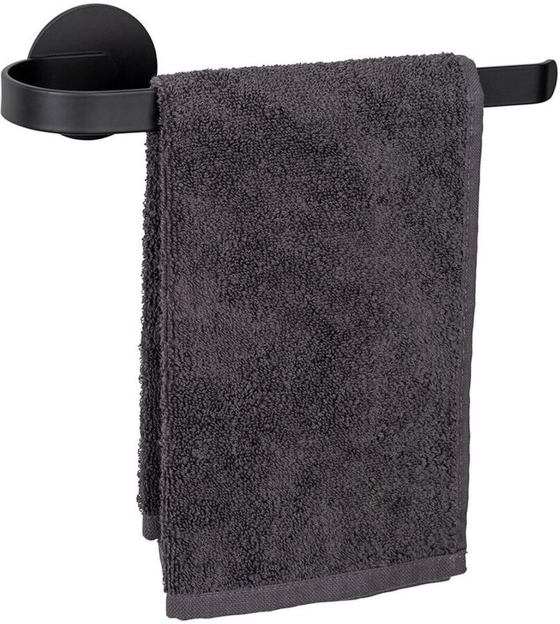 Wenko Handdoekhouder Turbo-Loc model Bivio van aluminium bevestiging zonder boren - Foto 7