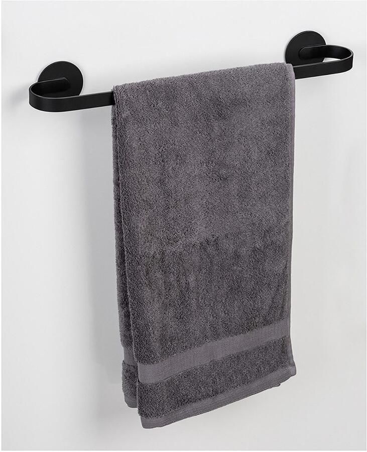 Wenko Handdoekstang Turbo-Loc model Uno Bivio van aluminium bevestiging zonder boren 40 cm - Foto 4