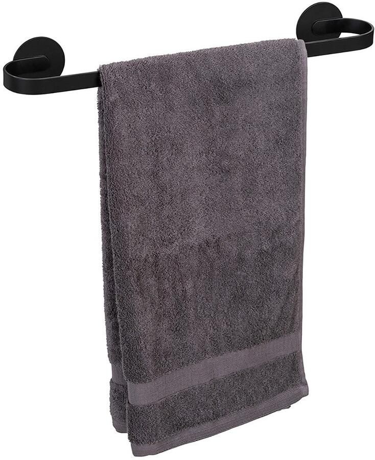 Wenko Handdoekstang Turbo-Loc model Uno Bivio van aluminium bevestiging zonder boren 40 cm - Foto 3