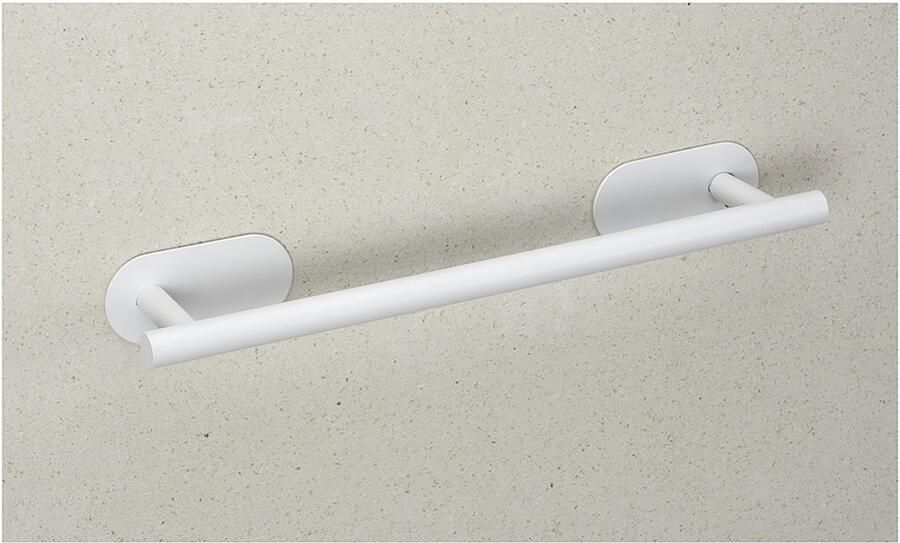 Wenko Handdoekstang Turbo-Loc model Uno Orea van roestvrij staal bevestiging zonder boren 40 cm - Foto 5